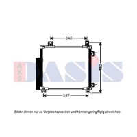 Kondensator Klimaanlage KlimaküHler FüR Toyota IQ KGJ1_ NGJ1_ 1.0 1.33
