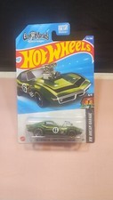 Hot Wheels '68 Corvette-Gas Monkey Garage Hot Wheels Dream Garage #5/5 verde nuevo