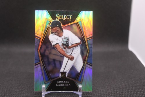 Edward Cabrera #110 2022 Panini Select Premier Level Holo Miami Marlins - 第 1/2 張圖片
