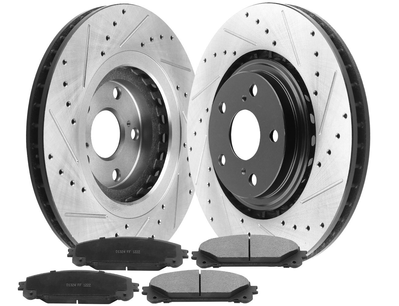 EBC GD Sport Rear Rotors (309x10mm) | 09-13 Toyota Highlander 2.7 2WD/4WD main image 1