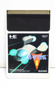 R-Type pc engine HuCard JP GAME
