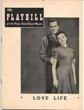 Open Night Kurt Weill & Allan Jay Lerner's "Love Life" '48/Kazan/Nanette Fabray