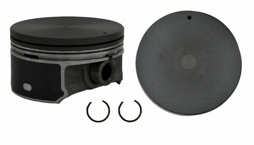 Hypereutectic Coated Flat Top Pistons for Chevrolet Gen III IV 6.0L LQ9 LS2 - Picture 2 of 2