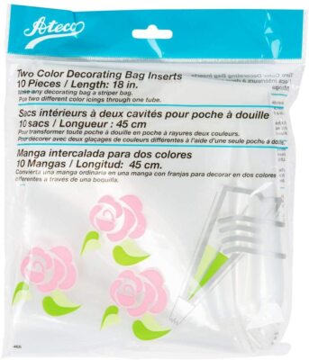 Ateco zweifarbige Einweg Spritzguss Dekorieren Beutel x 10