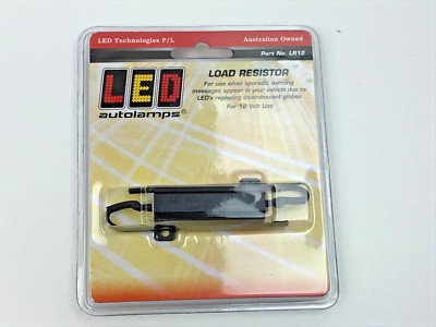 1 LED Autolamps LR12 Dummy Load Vorschaltgerät Widerstand für LED Anzeige 12V Schaltungen