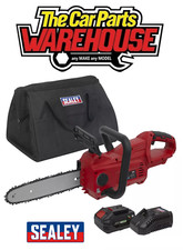 Image of Sealey CP20VCHSKIT1 Cordless Chainsaw 25cm 20V 4Ah SV20 Series Kit