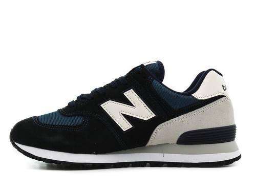 SCARPE NEW BALANCE ML574 ML 574 UOMO DONNA NB PELLE SHOES BLU ROSSO 42 43 44 45 - Imagen 33 de 42