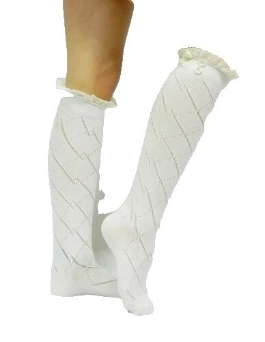 Blanco 100% Algodón calentadores para De mujer