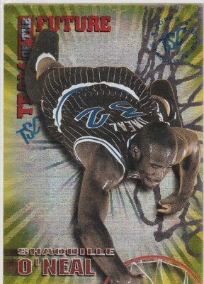 #ad SHAQUILLE O#x27;NEAL Shaq RARE TSC Topps Stadium Club Insert Card TEAM OF THE FUTURE $32.99