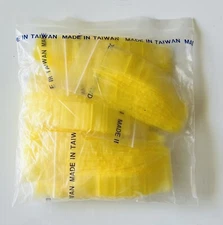 1000 Bags Yellow Ziplock Baggies (1" X 1.5")Mini Plastic Bags