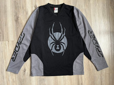 Spyder Motocross Racing Ski Snowboard Jersey Mens size M Shirt Black