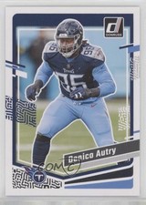 2023 Panini Donruss Denico Autry #283 1b9z
