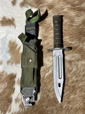 PHROBIS III US M9 Military Fixed Blade with Scabbard Case. Genuine Issue Bayonet