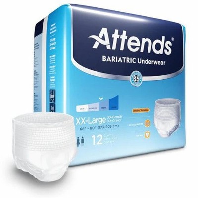 Unisex Adult Absorbent Underwear Pull On with Tear Away