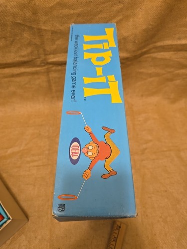 Juego TIP-IT Ideal Toys 1965 de colección El juego de equilibrio más loco jamás completo  - Imagen 12 de 14