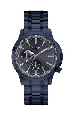 Herrenuhr Guess SPEC GW0490G4 Multifunktion Stahl Blau