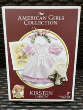American Girl Kirsten Birthday Outfit and Book NIB LE Retired