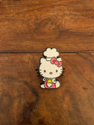 Hello Kitty Cosplay Anime Emaille Pin Anstecker Koch Kitty süß Valentinstag Geschenkidee