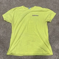 Men’s Menards Shirt Neon Yellow Size L - Dedicated To Service And Quality