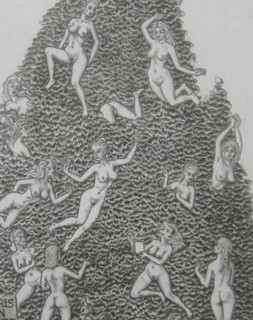 SEVERIN MARK Exlibris Ex Libris bookplate UNSIGNIERT erotik art nude akt RAR !!!