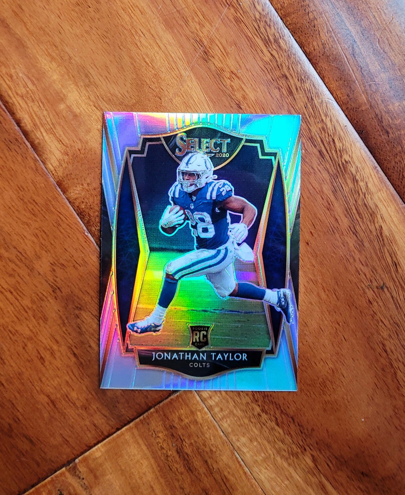 Jonathan Taylor 2020 Panini Select Silver Prizm Premier Level RC Rookie #153