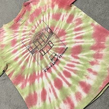 Hanes T Shirt Mens M Tie Dye This New Old House Short Sleeve USA Made Vintage