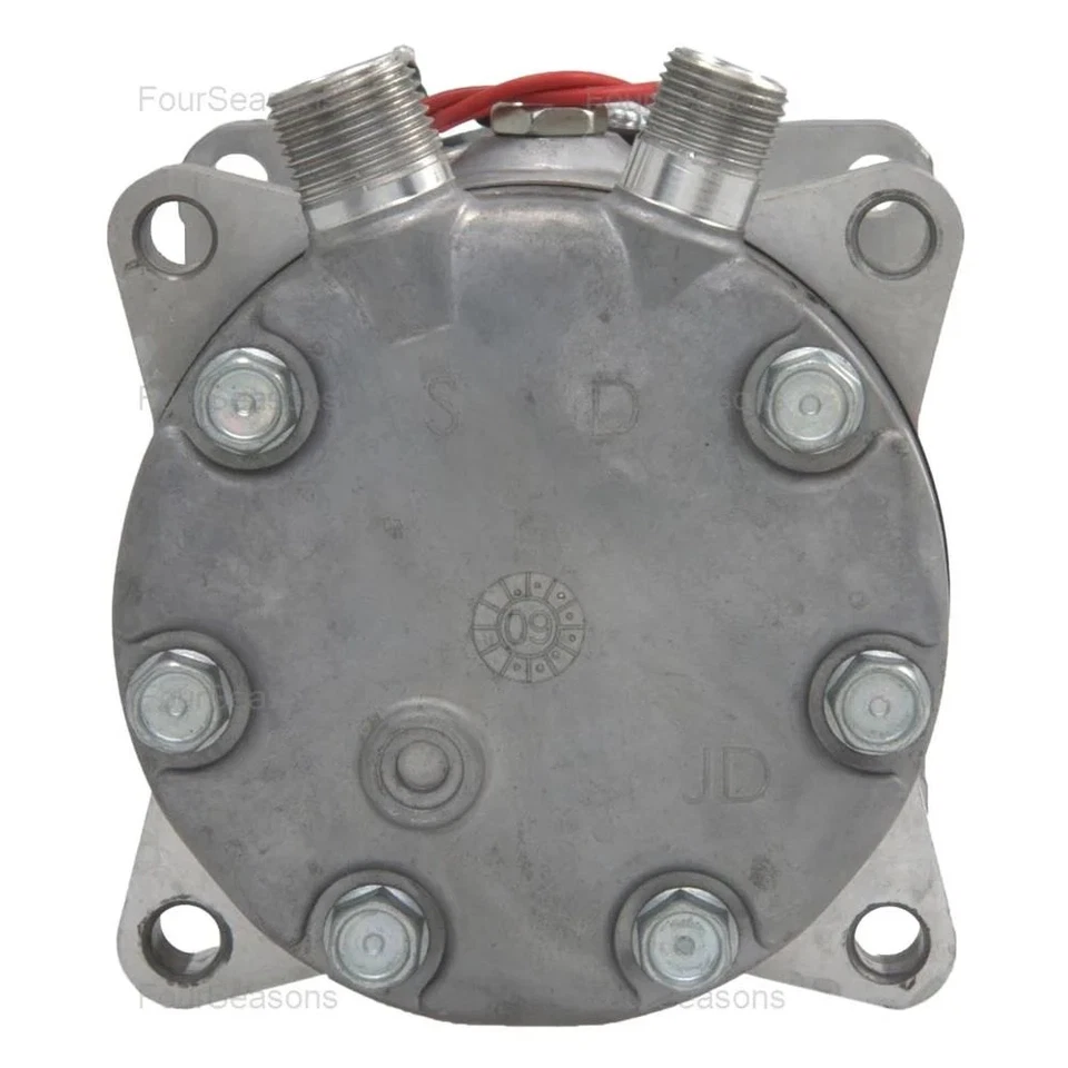 For Kenworth W900 1981-2009 Four Seasons A/C Compressor w Clutch Foto 2 de 4