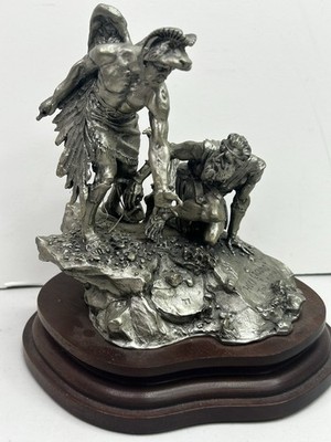 Chilmark Holy Ground Pewter Sculpture 1985 Michael Boyett Signed