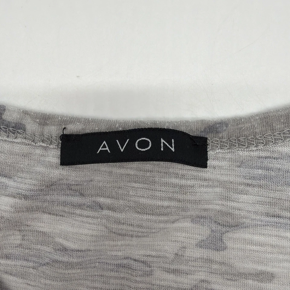 Avon T-shirt Women M Camouflage Multicolor Pocket .#38925 - Image 2 of 4