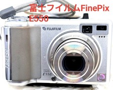 Fujifilm FinePix E550 Digital Camera Silver Used, Compact, Easy to Use From Japa