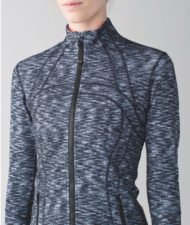 Lululemon Define Jacket Dramatic Static Black & W… - image 4