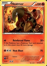 Heatmor Uncommon XY BREAKpoint 15/122 Fire Pokemon Card