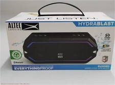 Altec Lansing HydraBlast Waterproof Bluetooth Speaker - Black