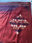 Vintage Southwest Blanket Red Cabin Lodge Throw Geometric Ibena Turkey — photo 2