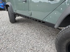 Battitacco in alluminio resistente per Land Rover Defender 110 83-16 stile scheletrico