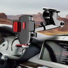 Car Phone Holder Universal Mount Mobile iPhone silicone Windscreen Dashboard