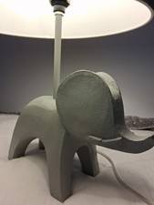 Safavieh Elle Elephant Lamp Plaster Elephant Base 22 Very Sturdy Good Weight