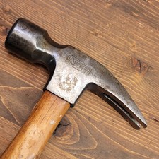 Vintage Vaughan 505M Straight Claw Hammer 24 oz. USA Milled Face Construction