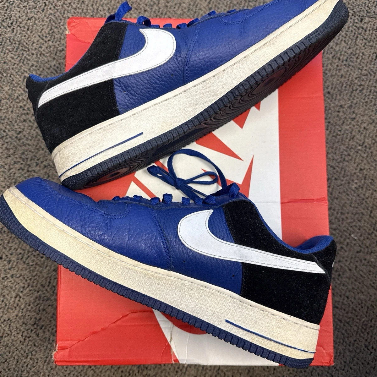Nike Air Force 1 Low White Old Royal for Sale | Authenticity 