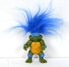 TMNT Teenage Mutant Ninja Turtles Troll Leo Figure Vintage Playmates Trolls