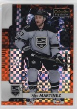 2017-18 O-Pee-Chee Platinum Orange Checkers /25 Alec Martinez #122 05fy