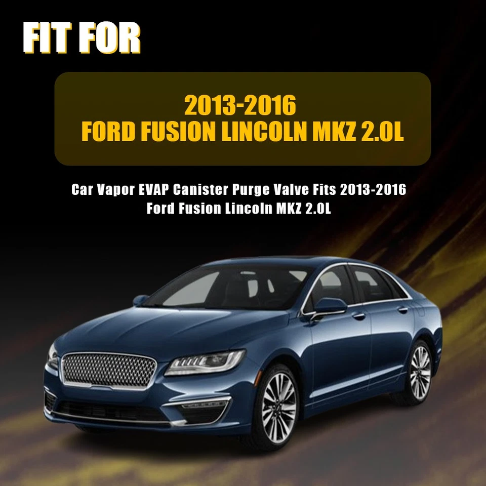 Purga de válvula de evaporación de bote de vapor para Ford Fusion Lincoln MKZ 2013-2016 2014 2,0 L Foto 2 de 4