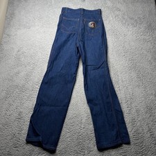 Vintage 70's Levi's Orange Tab Denim Jeans Women's Size 10 Blue High Waisted