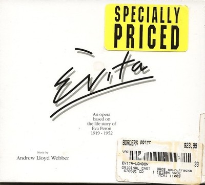 EVITA-1976 BROADWAY SOUNDTRACK-2 CD DELUXE BOX SET-STILL FACTORY SEALED-NEW