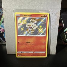 SCORBUNNY SV015/SV122 SHINY VAULT SHINING FATES Pokémon Card