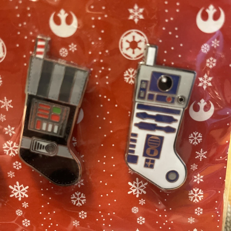 Paquete de 4 Medias Feliz Navidad Feliz Navidad Disney Star Wars Foto 3 de 3