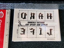 Temporary Tattoo New On Card Various Designs Available Will Combine Shipping