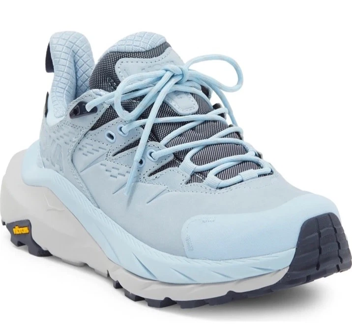 Womens Hoka Kaha 2 Low GTX GoreTex WATERPROOF Blue 8 Hiking Boot Trail Running