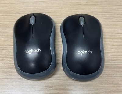 -TWO-Logitech M185 Wireless Mouses, 2.4Ghz  *No Usb*-12 Month Battery Life