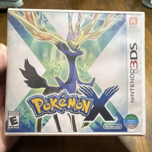 Pokemon X Nintendo 3DS Role Playing Game 3D Battles Online Interactions